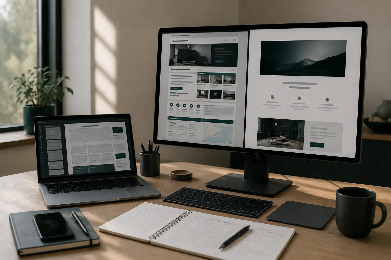 Modernisering och redesign av en befintlig webbplats